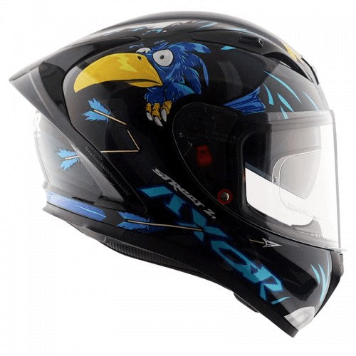 Axor Street Zazu Gloss Blue Helmet - AH Helmets
