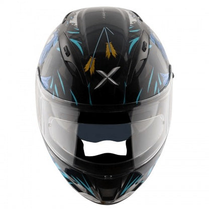Axor Street Zazu Gloss Blue Helmet - AH Helmets