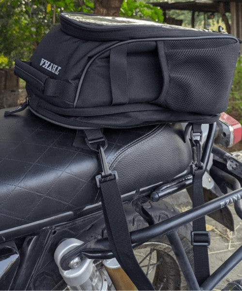 Tryka Gears Ride Mate Tank Bag- Black (18L) - AH Helmets