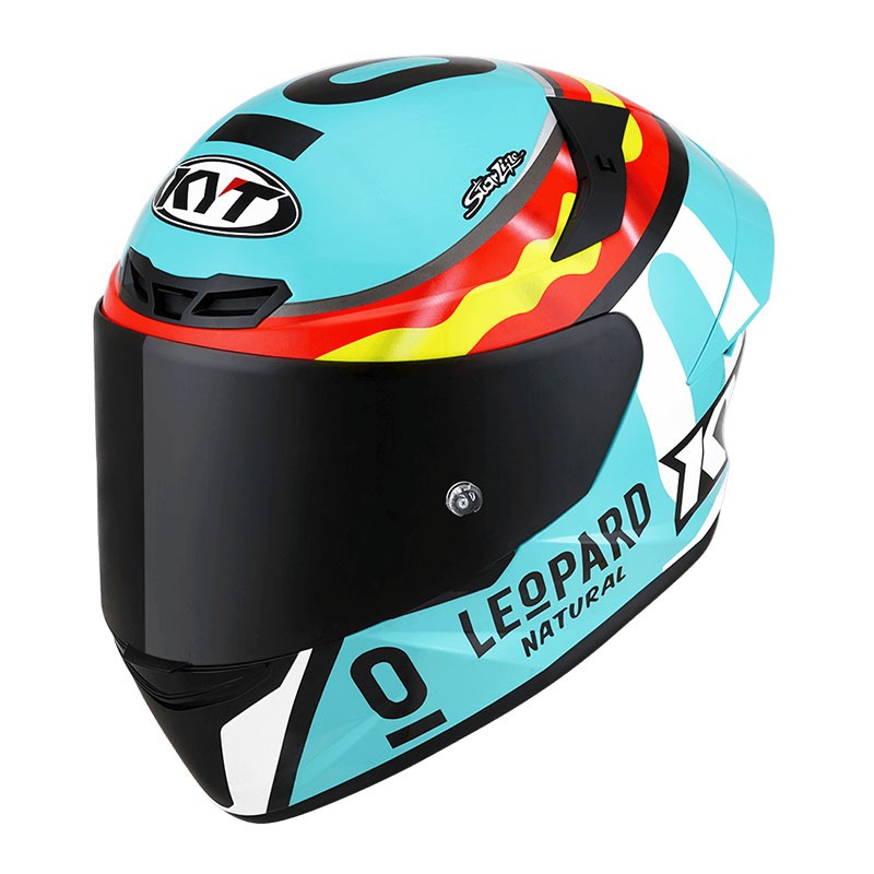 KYT TT Course Jaume Masia Leopard Replica Spaniard Helmet - AH Helmets