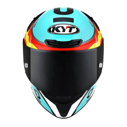 KYT TT Course Jaume Masia Leopard Replica Spaniard Helmet - AH Helmets