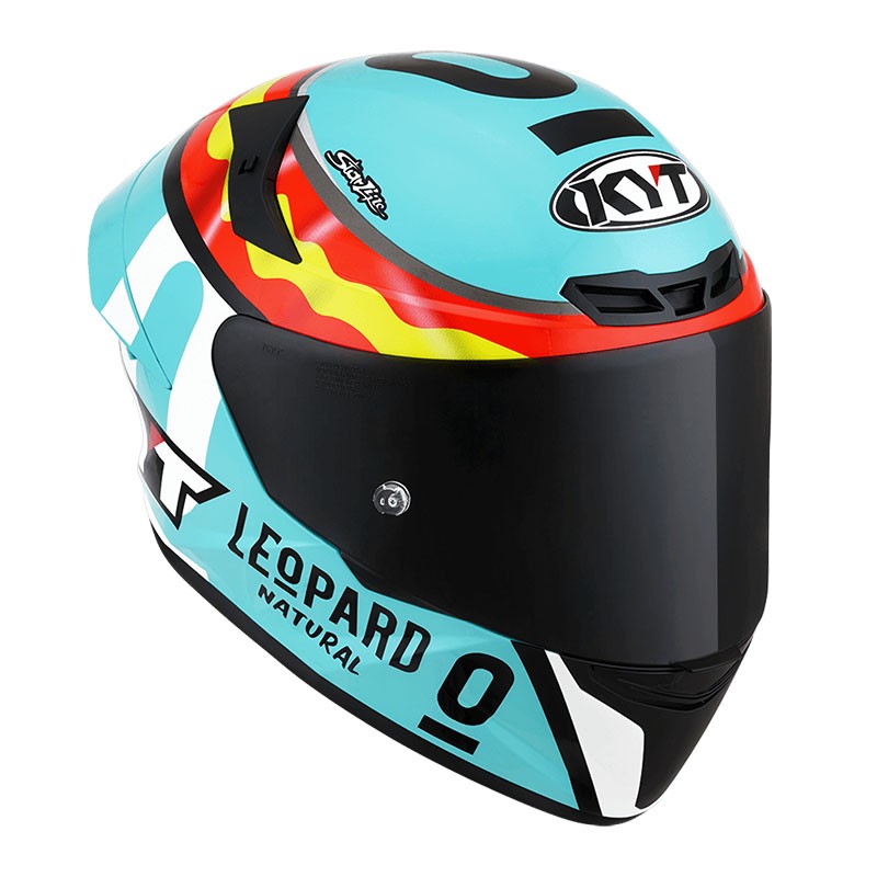 KYT TT Course Jaume Masia Leopard Replica Spaniard Helmet - AH Helmets