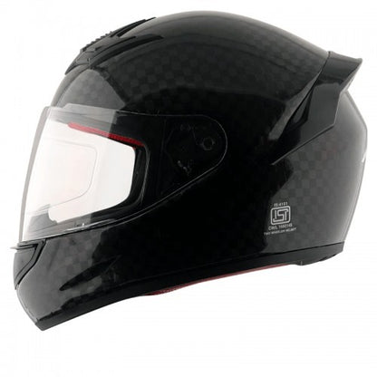 Axor Rage Carbon Fiber Big Checks Helmets - AH Helmets