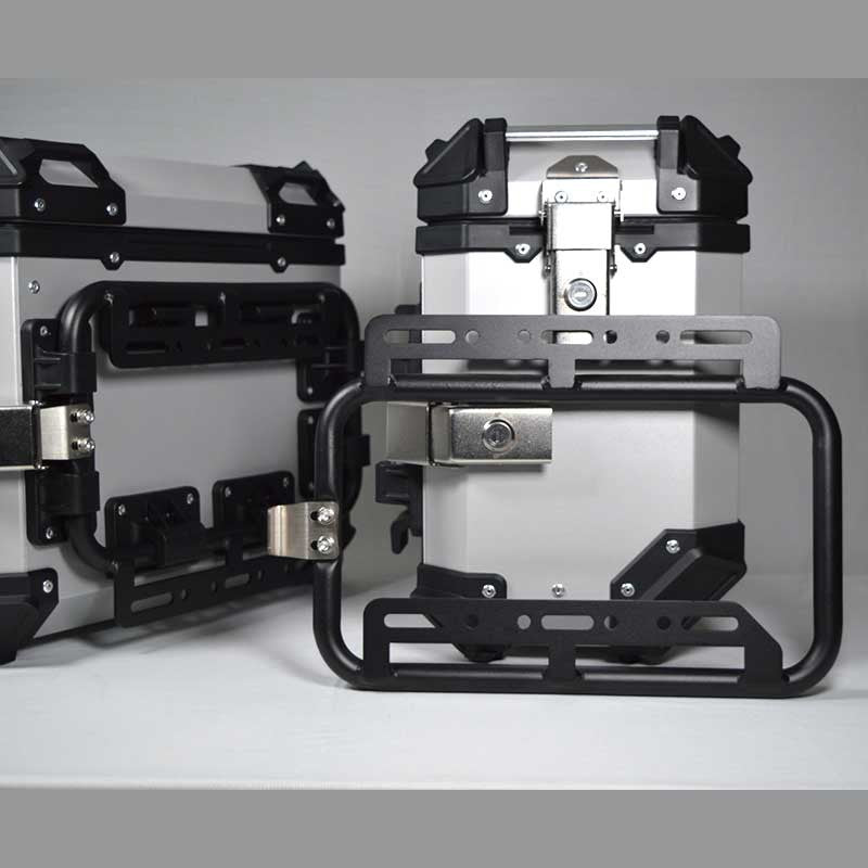 Motovanguard Side panniers With universal frame fitting - AH Helmets