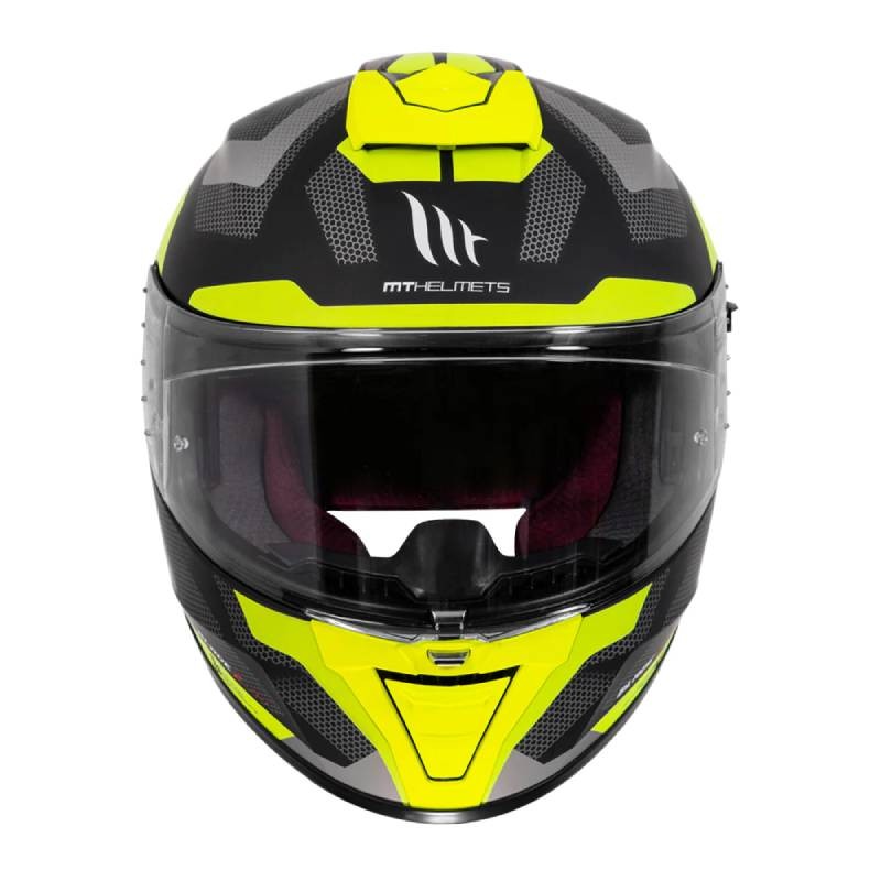 mt blade 2sv blaster matt helmet MT Blade 2sv Finish Line Matt Yellow Helmet – AH Helmets