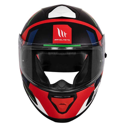 MT Thunder3 Pro Pulsion Matt Red Grey Helmet