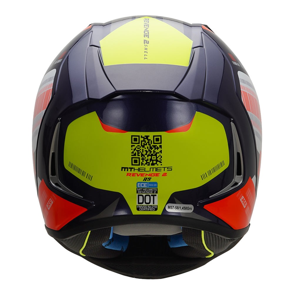 MT Revenge 2 FF110 GLOSS RS BARCODE Helmet - AH Helmets