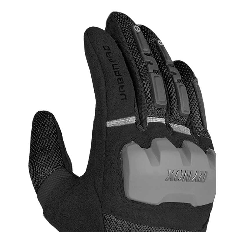 Rynox Urban Pro2 Black Grey Gloves - AH Helmets
