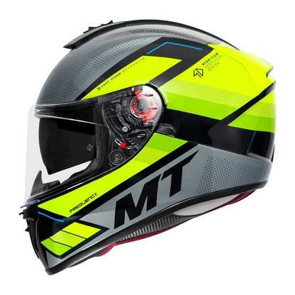 MT Blade 2SV Frequency Gloss Fluorescent Yellow Helmet