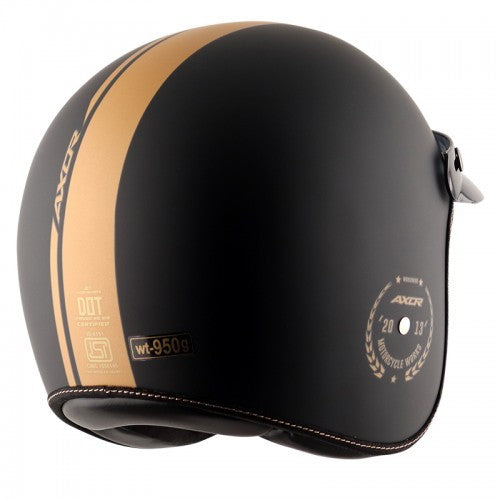 Axor Retro Jet Euro Globe Dull Black Gold Helmet