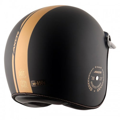Axor Retro Jet Euro Globe Dull Black Gold Helmet