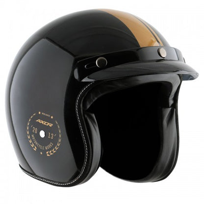Axor Retro Jet Euro Globe Gloss Black Gold Helmet