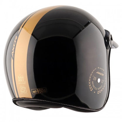 Axor Retro Jet Euro Globe Gloss Black Gold Helmet