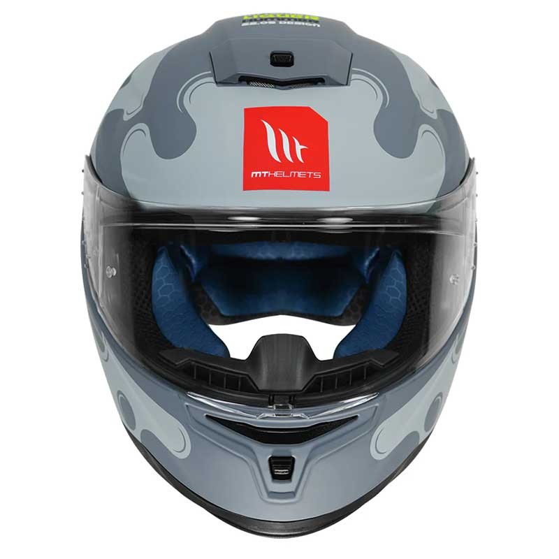 MT Hummer Liquer Matt Grey Helmet - AH Helmets