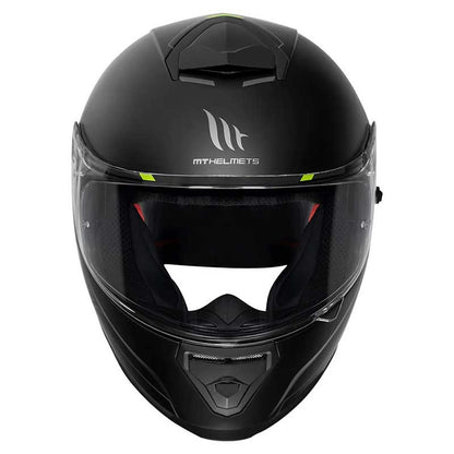 MT Thunder3 Pro Solid Matt Black Helmet