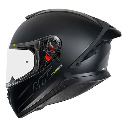 MT Thunder3 Pro Solid Matt Black Helmet