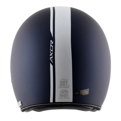 Axor Retro Jet Euro Globe Dull Royal Blue Helmet - AH Helmets