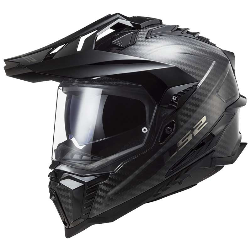 LS2 MX701 C Explorer Solid Gloss Carbon-06 - AH Helmets