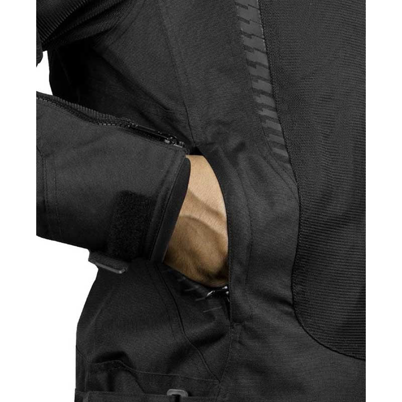 Rynox New Tornado Pro 4 Jacket (All Black) - AH Helmets