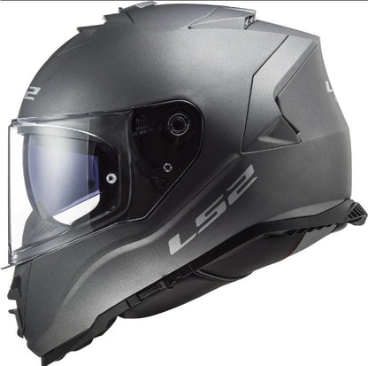 LS2 FF800 Storm II Solid Matt Titanium Helmet