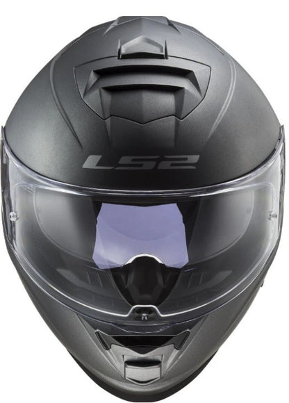 LS2 FF800 Storm II Solid Matt Titanium Helmet
