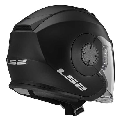 LS2 OF570 Verso Solid Matt Black Helmet