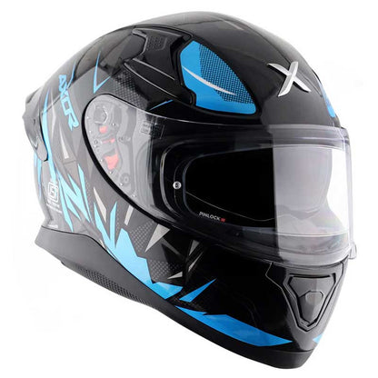 Axor Apex Hunter Neon Blue Helmet - AH Helmets