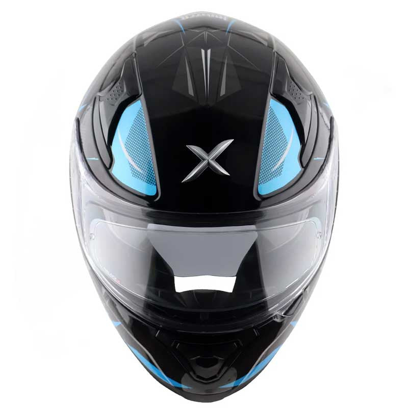 Axor Apex Hunter Neon Blue Helmet - AH Helmets