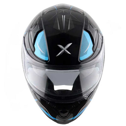 Axor Apex Hunter Neon Blue Helmet - AH Helmets