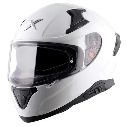 Axor Apex Solid White Helmet - AH Helmets