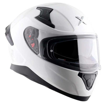 Axor Apex Solid White Helmet - AH Helmets