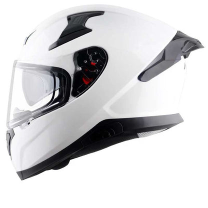 Axor Apex Solid White Helmet - AH Helmets