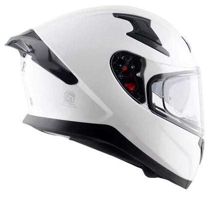 Axor Apex Solid White Helmet - AH Helmets