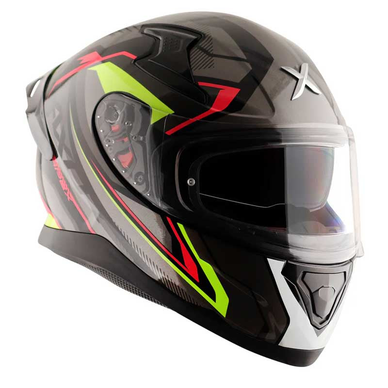 Axor Apex Roadtrip Black Grey Helmet - AH Helmets