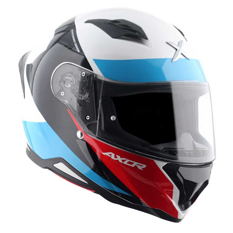 Axor Hunter Turbo white red Helmets