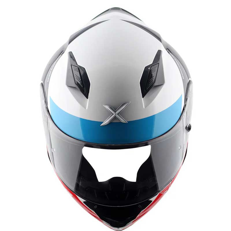 Axor Hunter Turbo white red Helmets