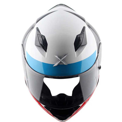 Axor Hunter Turbo white red Helmets