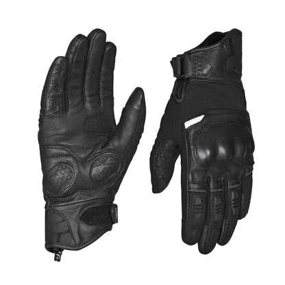 ViaTerra Holeshot – Black Riding Gloves - AH Helmets