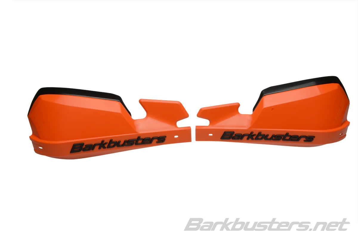 Barkbusters VPS-003 OR Orange Plastic Guards - AH Helmets