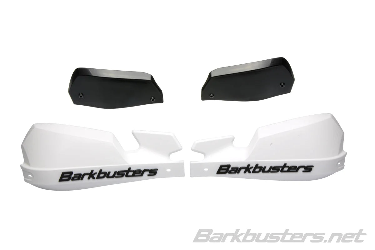 Barkbusters VPS-003 WH White Plastic Guards - AH Helmets