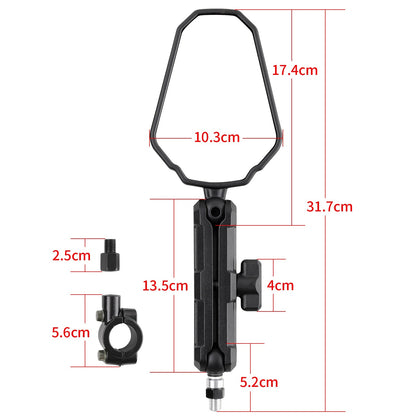 Motorcycle Folding Anti-Theft Rear View Mirror (Touring ADV)