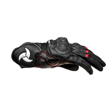 Raida AirWave Motorcycle Red Gloves - AH Helmets