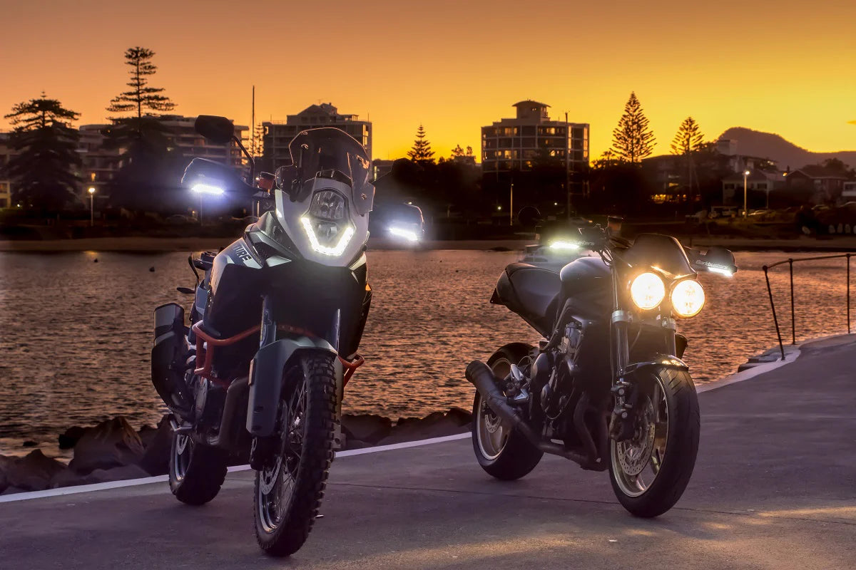 Barkbusters LED Running Lights White (LED-002-02-WH) - AH Helmets