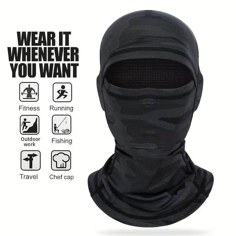 Mh Moto Easy Dry Camo 2 in 1 Balaclava