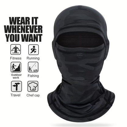 Mh Moto Easy Dry Camo 2 in 1 Balaclava