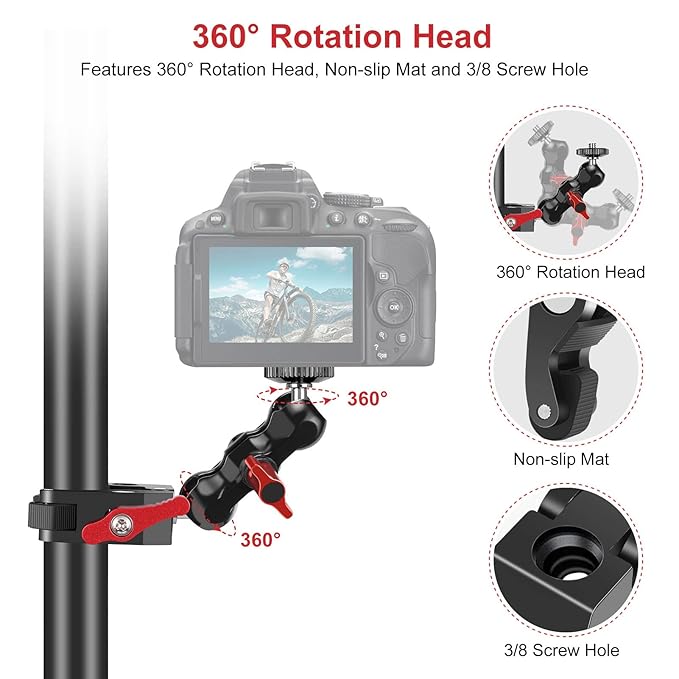 MH Moto CNC ALUMINUM HANDLE CAM MOUNT