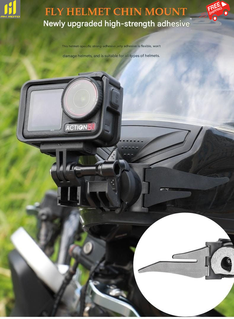 MH Moto Fly Helmet Chin Mount