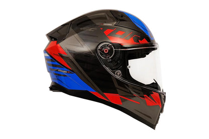 LS2 FF811 Vector II Absolute Gloss Black Red Blue Helmet-06