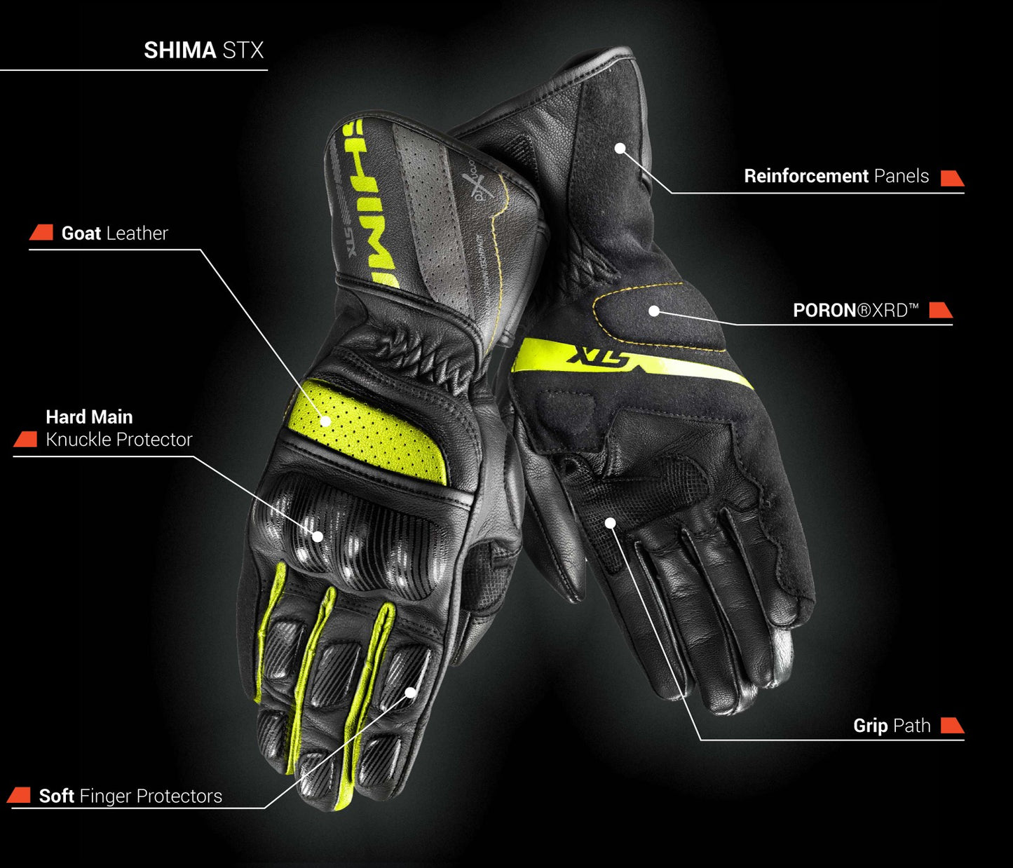 Shima STX gloves - AH Helmets