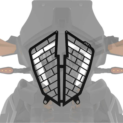 MOTOURENN KTM ADVENTURE 390 HEADLIGHT GRILL (INVERTED MAZE) - AH Helmets